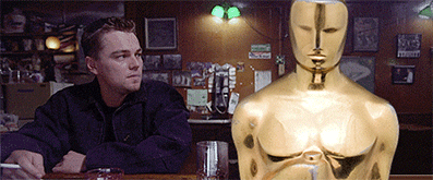 GIF Leonardo Dicaprio Oscar internet
